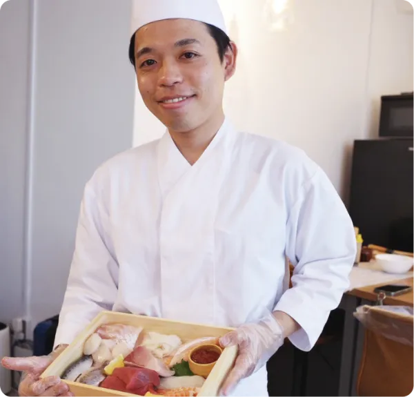 株式会社equalife 代表・寿司職人の前島輝